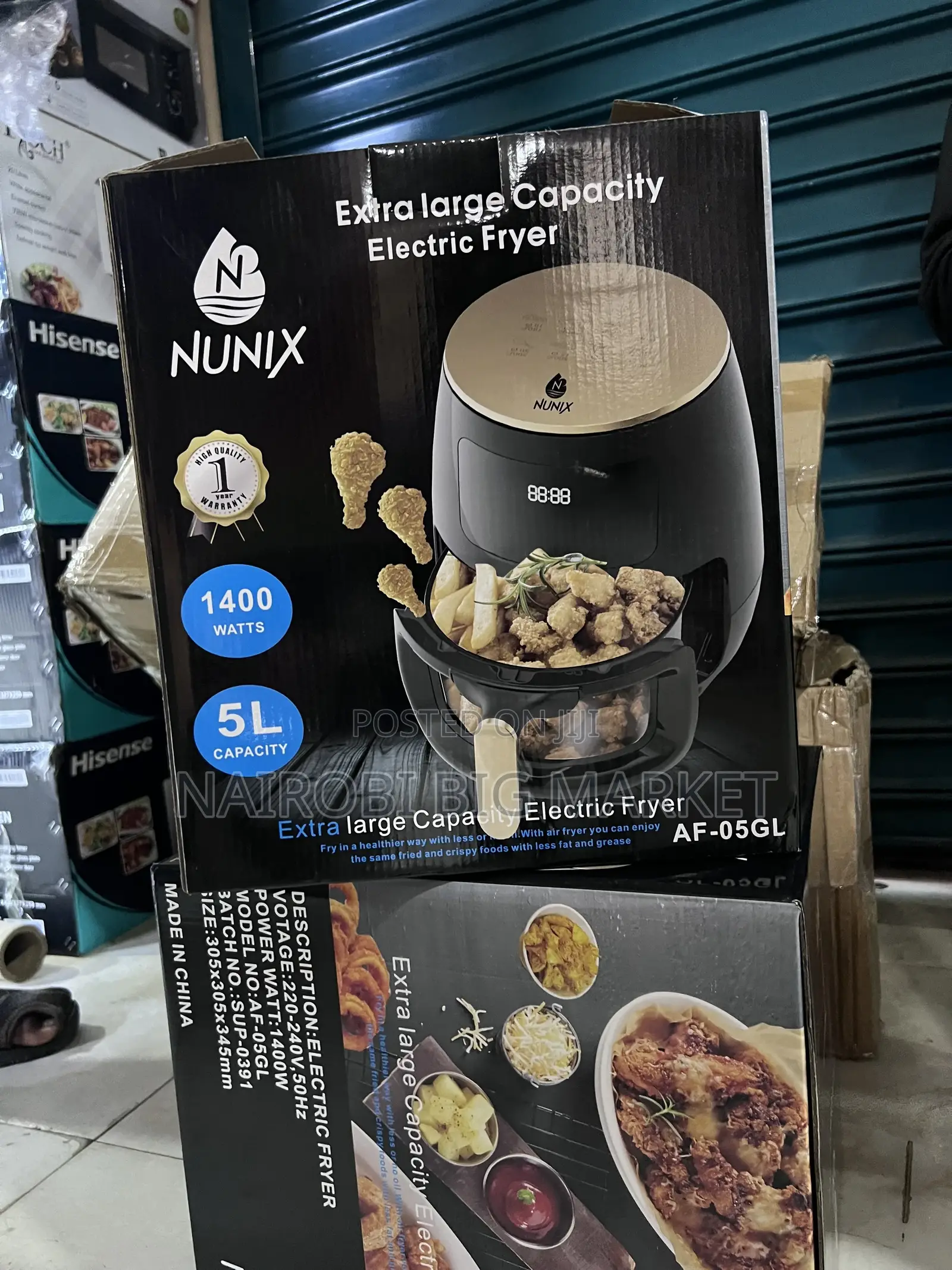 5litres Nunix Air Fryer