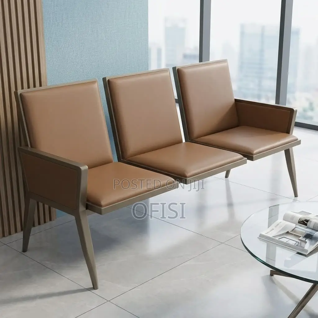 Waiting Bench; 3-Seater Comfy Waiting Chair