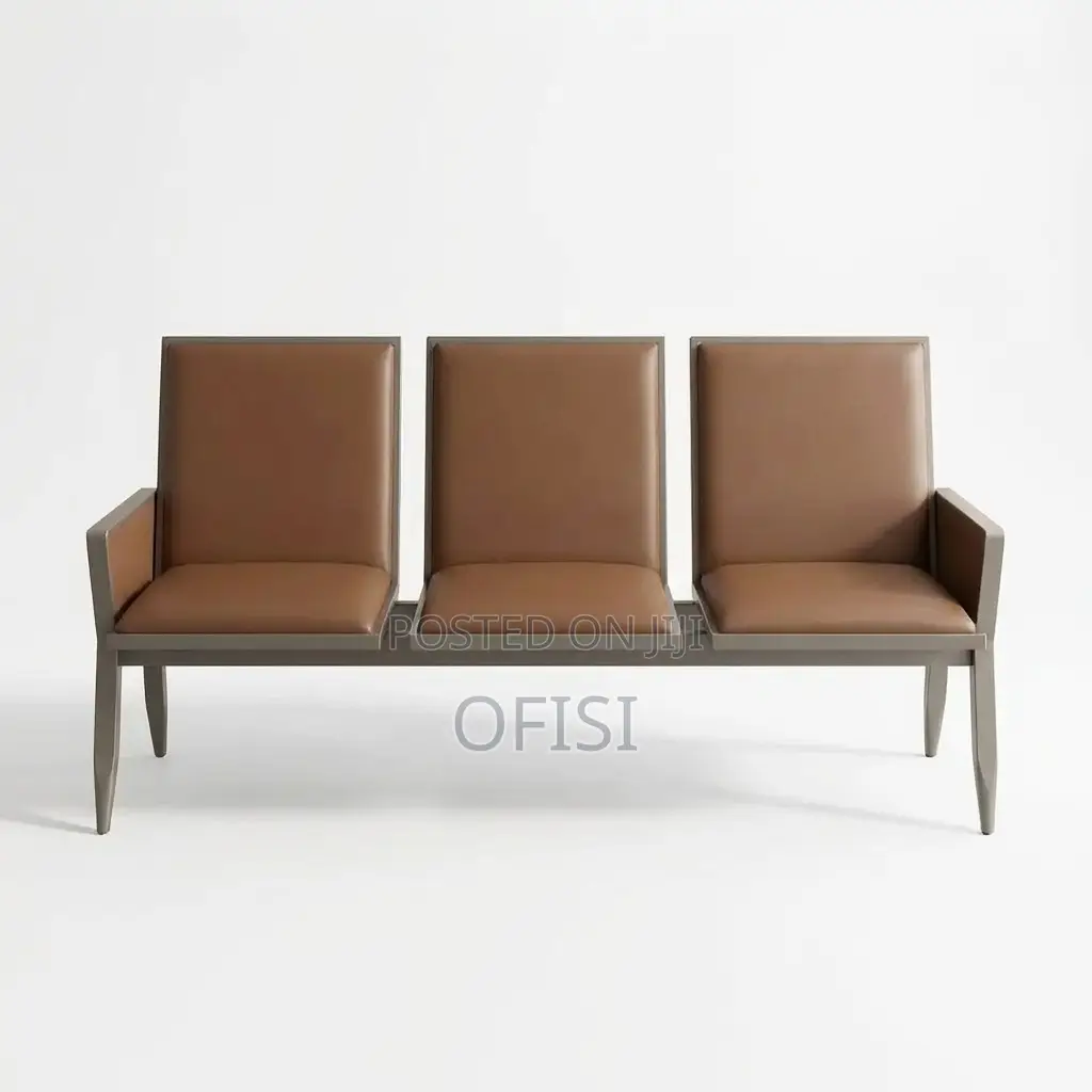 Waiting Bench; 3-Seater Comfy Waiting Chair