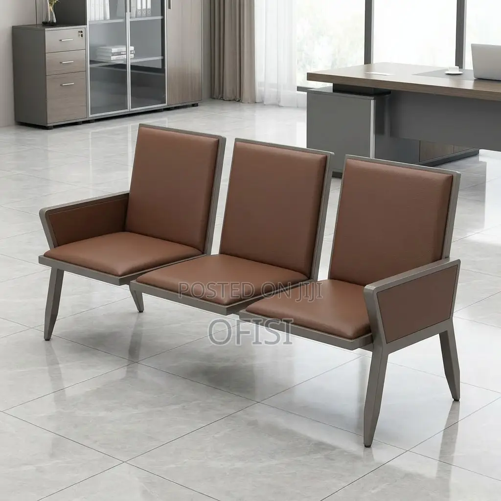 Waiting Bench; 3-Seater Comfy Waiting Chair