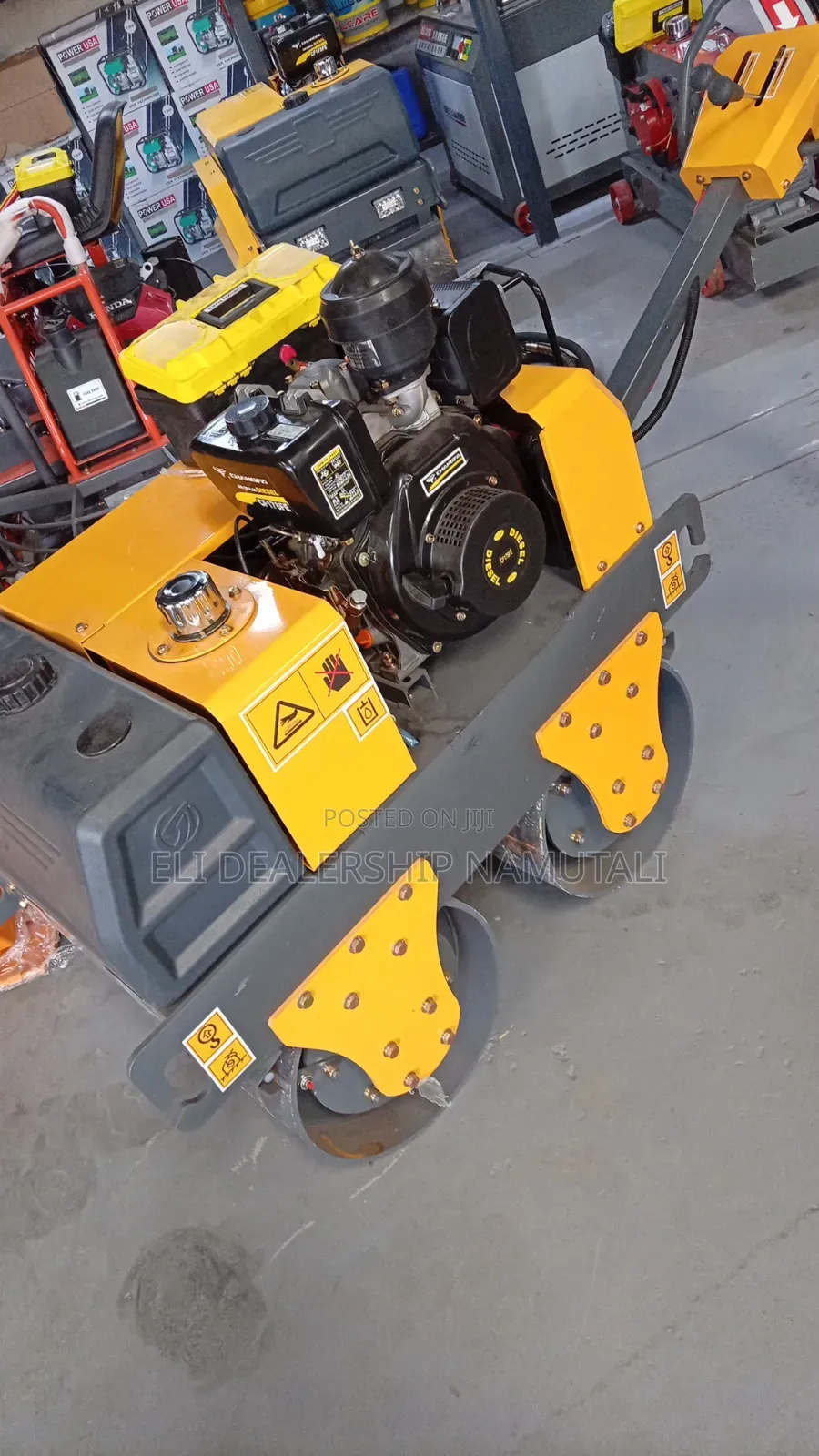 Best 500kg Diesel Double Drum Roller for Road Civil Works