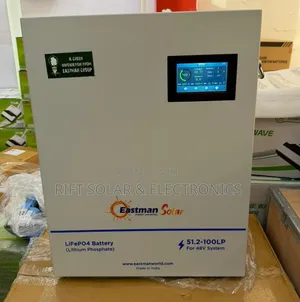 Eastman 5.12kwh - 51v (100Ah) Lithium Ion Solar Battery 6000 Cycle