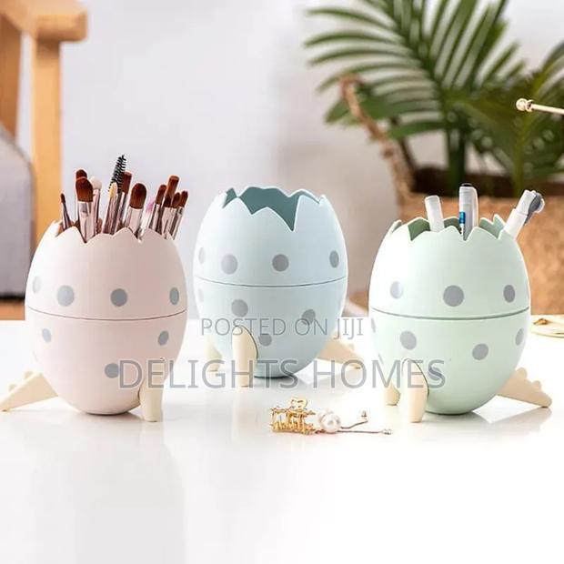 Creative Dinosaur Egg Shape Pen Holder_cu - thumbnail 2