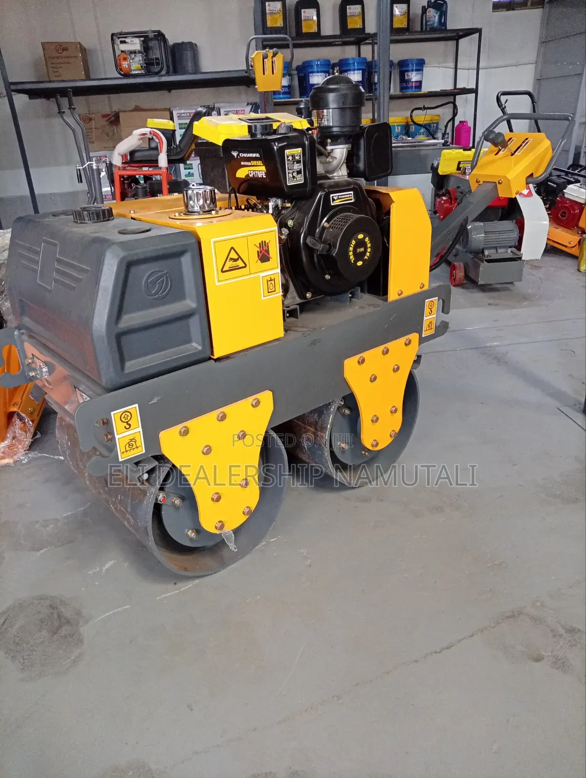 Professional 500kg Diesel Road Roller for Asphalt Soil Compaction
