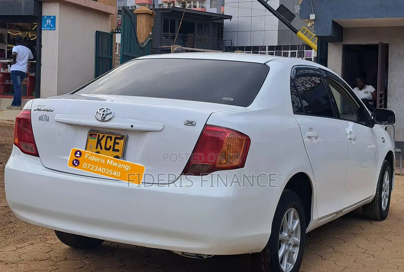 Toyota Axio 2009 White