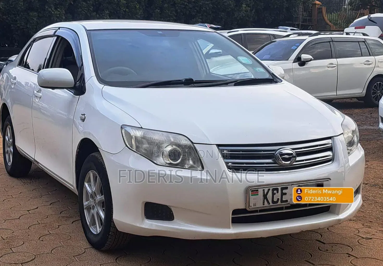 Toyota Axio 2009 White
