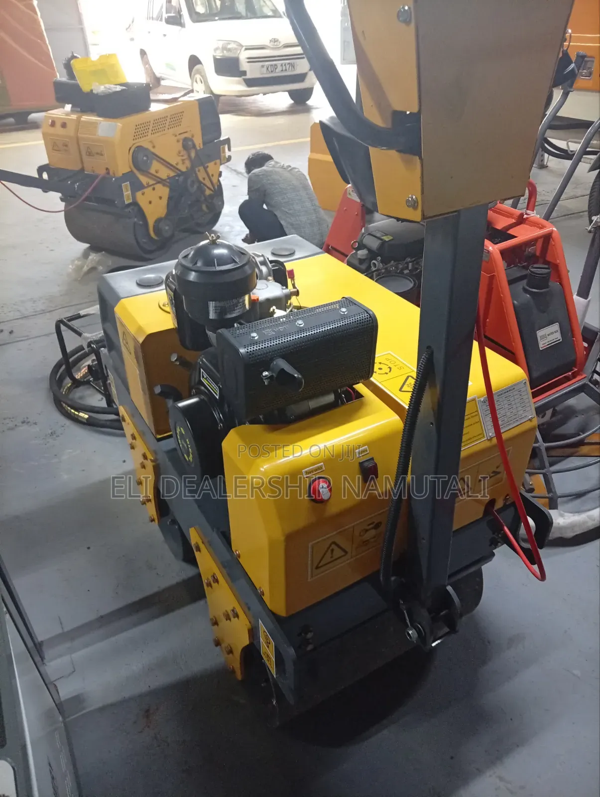 8HP Diesel Double Drum Vibratory Road Roller for Construction