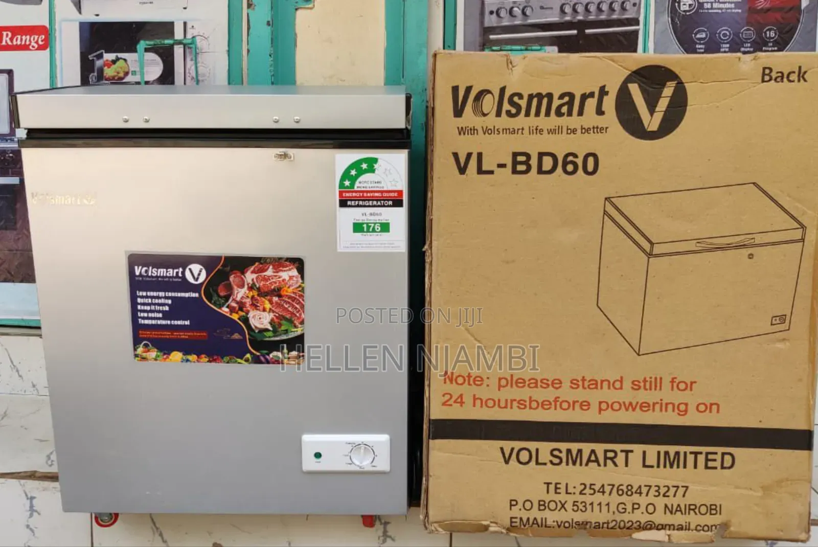 Volsmart Vl-Bd60 60l Chest Freezer