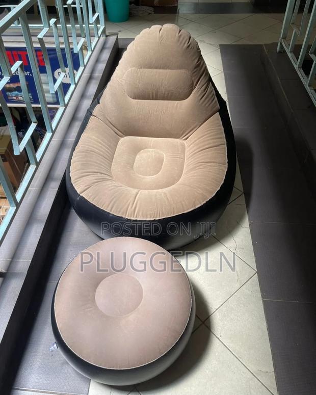 Inflatable Seat With Foot Rest* - thumbnail 2
