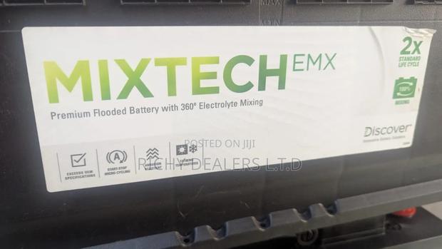 MIXTECH Din100. 12v A.G.M Car Battery - thumbnail 2