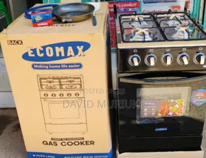 50*55 Ecomax Four Gas With Electric Oven.
