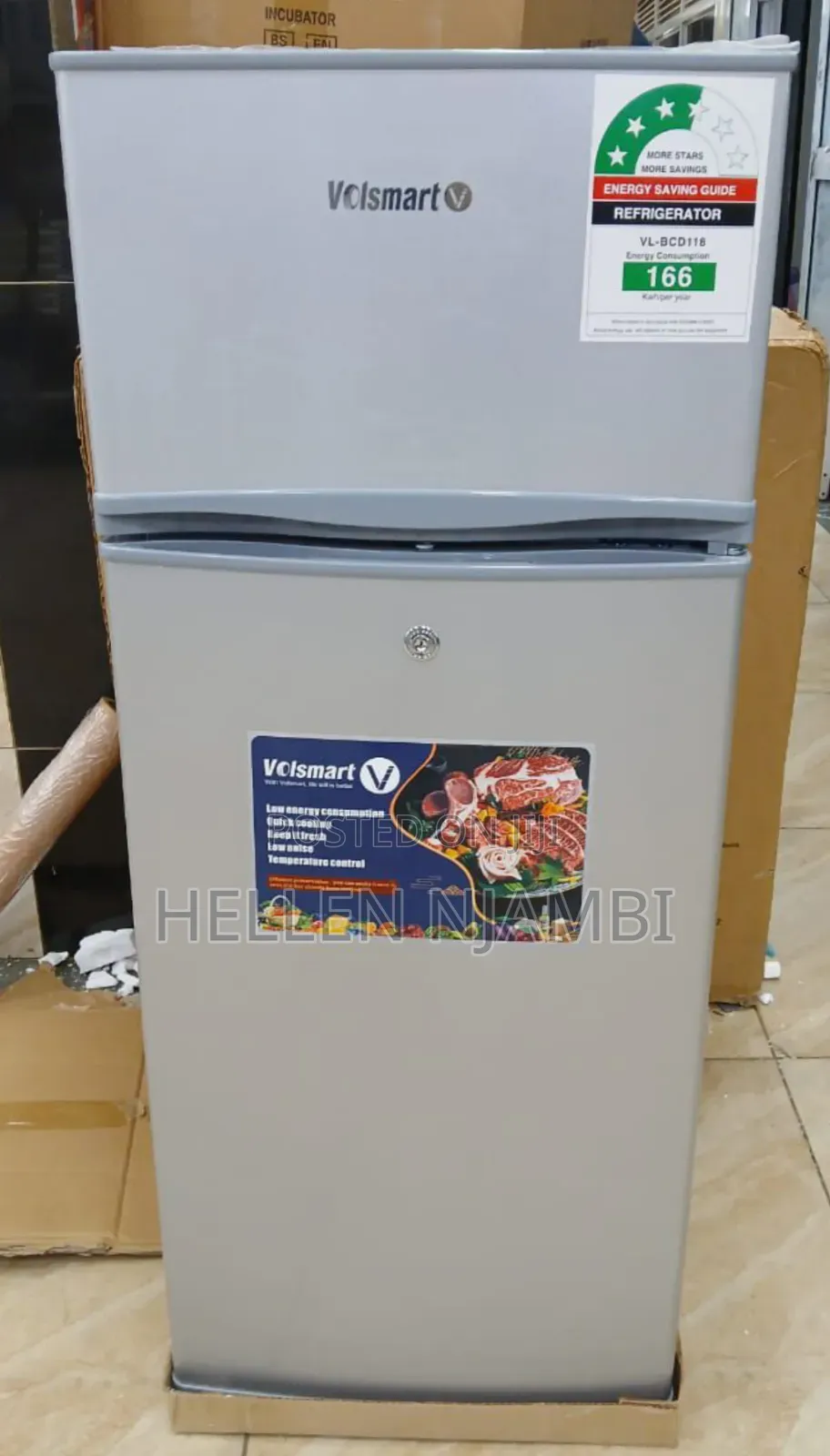 Volsmart Double Door Refrigerator