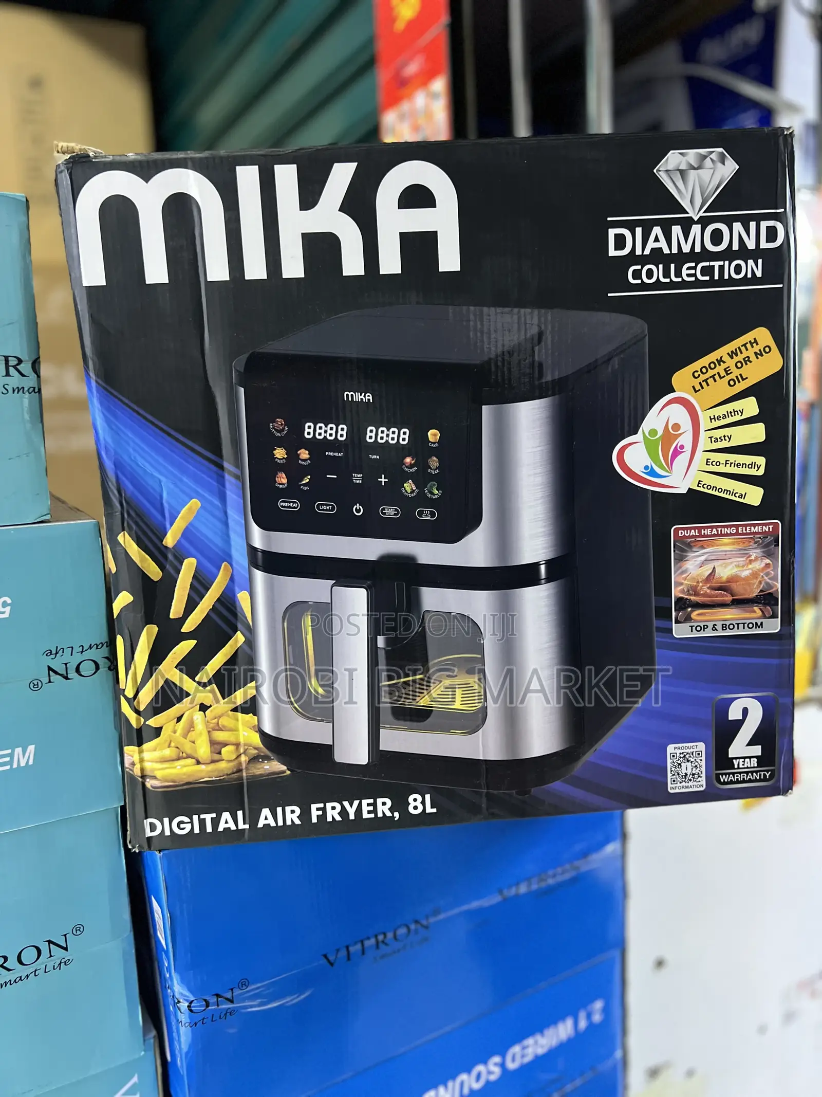Mika 8litres Air Fryer