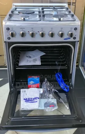 Ecomax Standing Cooker 60×60 3G + 1 Electric Hot Plate Electric Oven