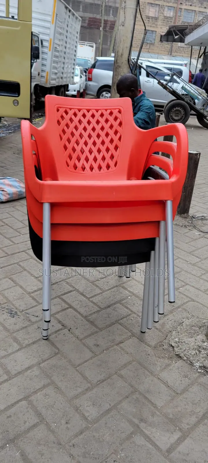 Staffroom Arm Plastic Chairs