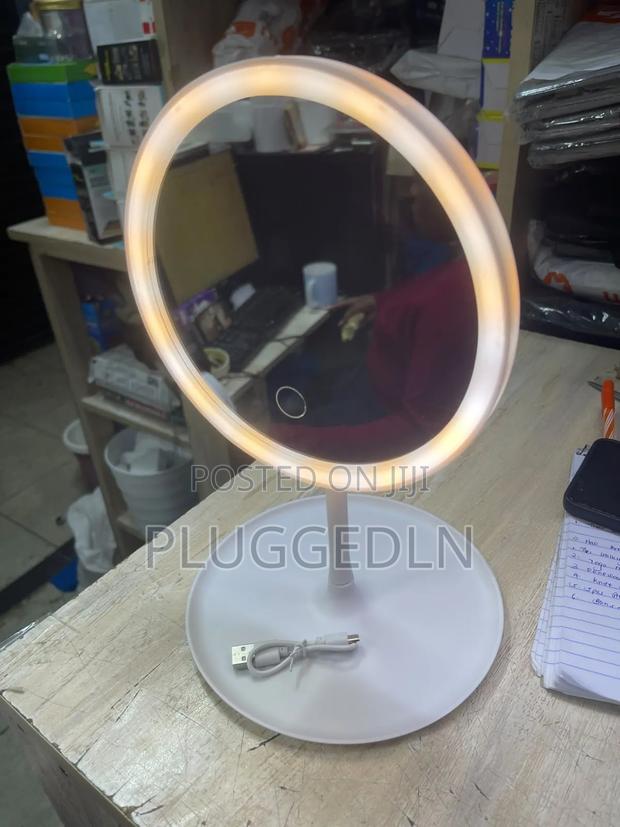 LED Makeup Mirror With a Storage Tray Sensor Touch - thumbnail 2