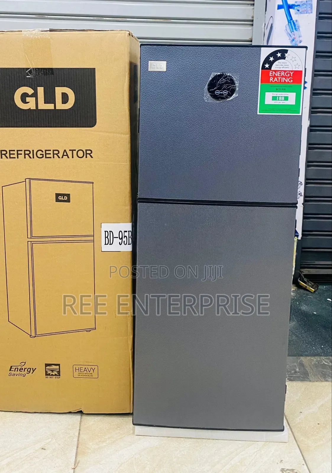 GLD 95L Double Door Refrigerator BCD-95B