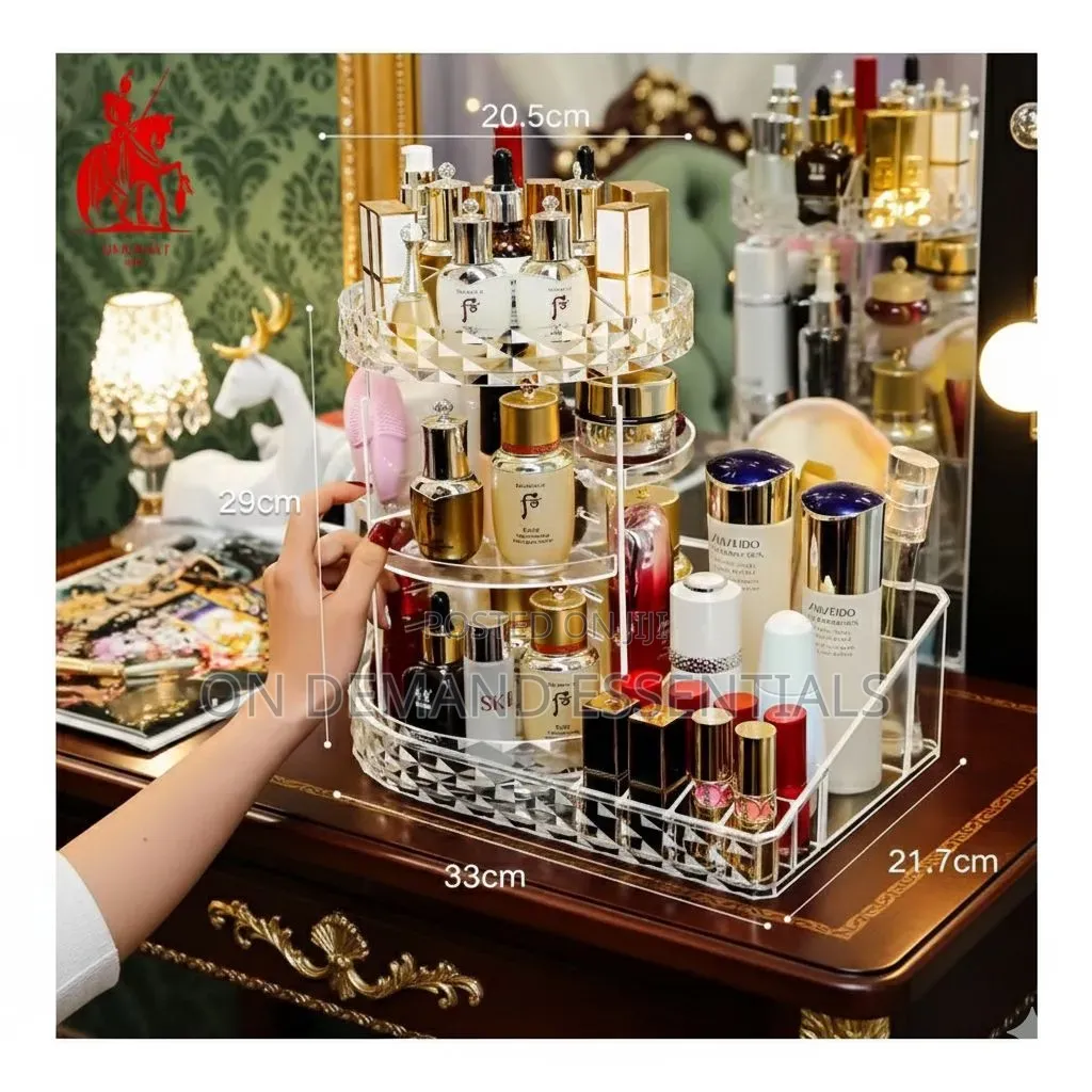 Rotating Luxury Cosmetic Organizer