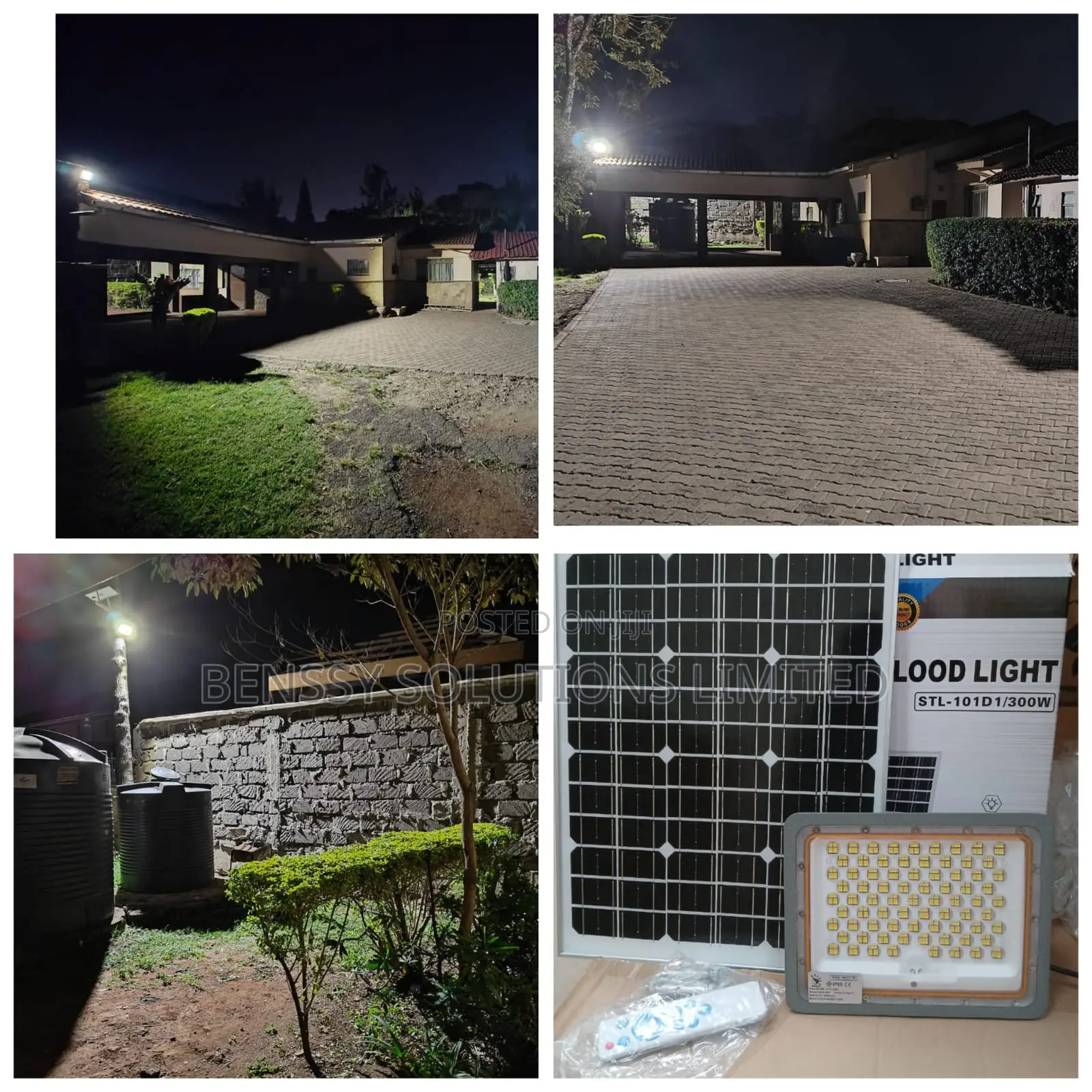 High Power Solar Floodlights 500 Watts