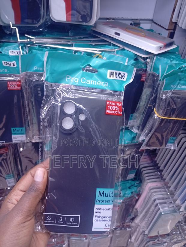 iPhone 16 Plus TPU Rubber Design Casing - main view