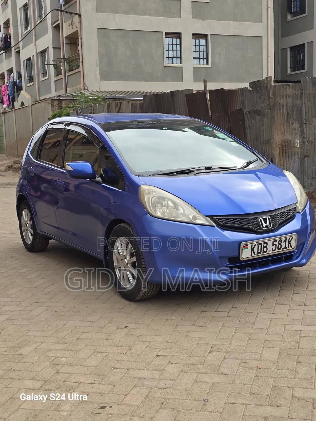 Honda Fit 2013 Blue