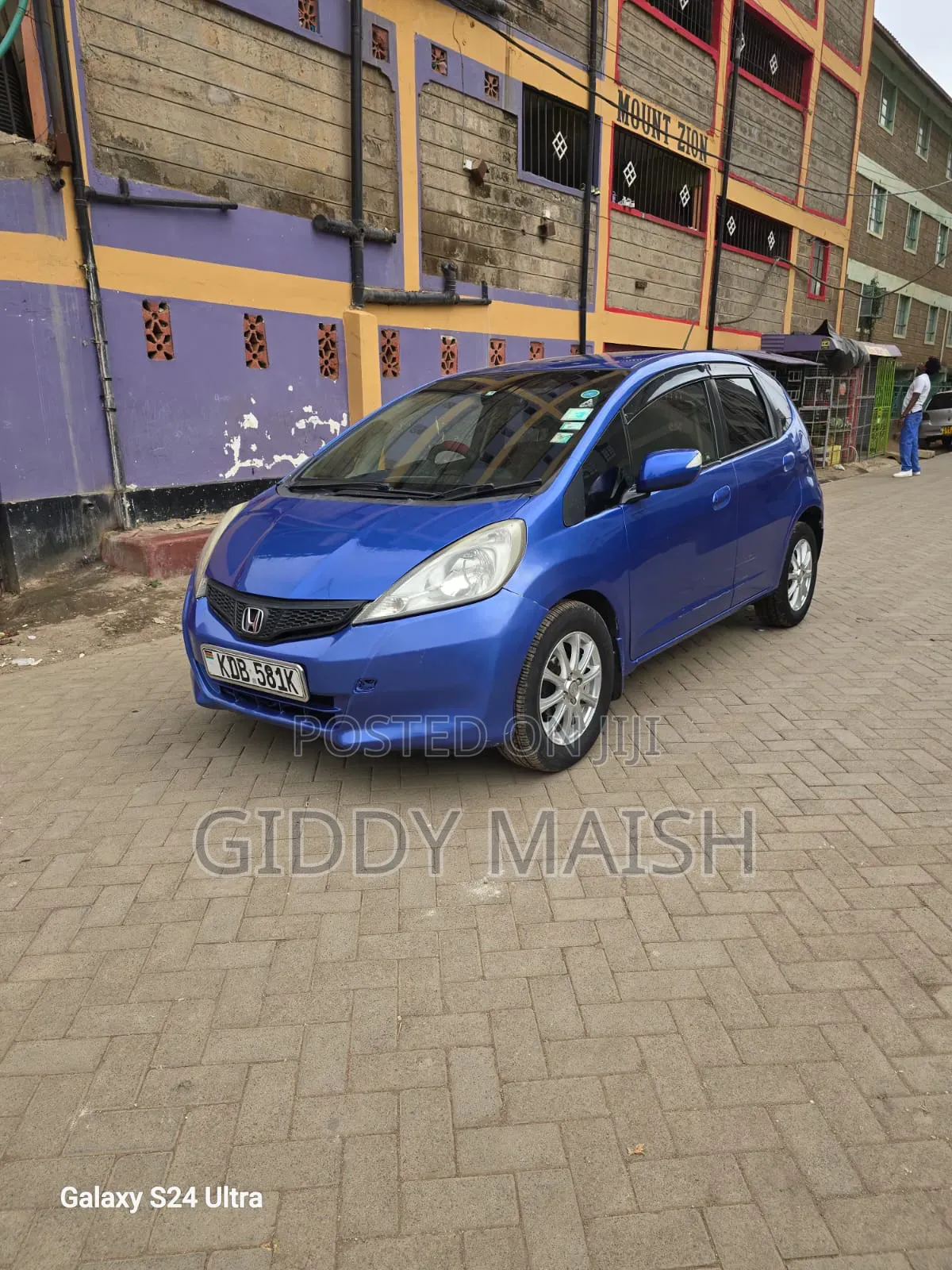 Honda Fit 2013 Blue