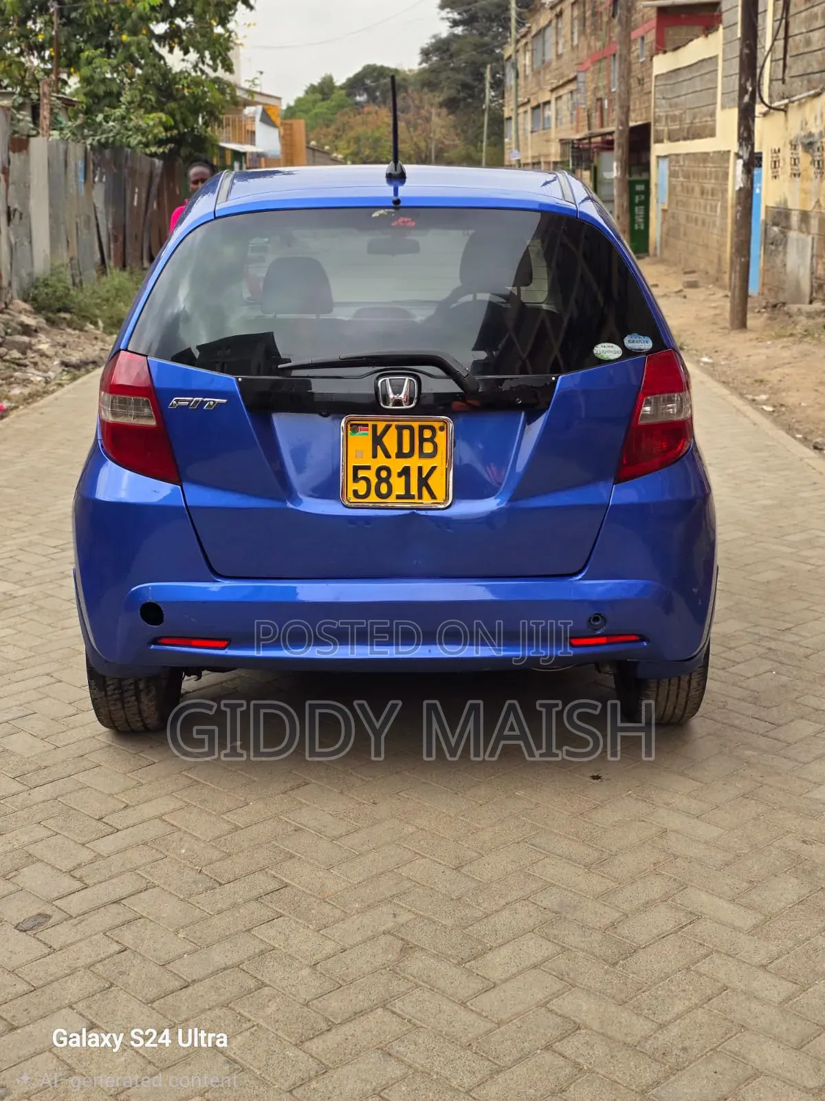 Honda Fit 2013 Blue
