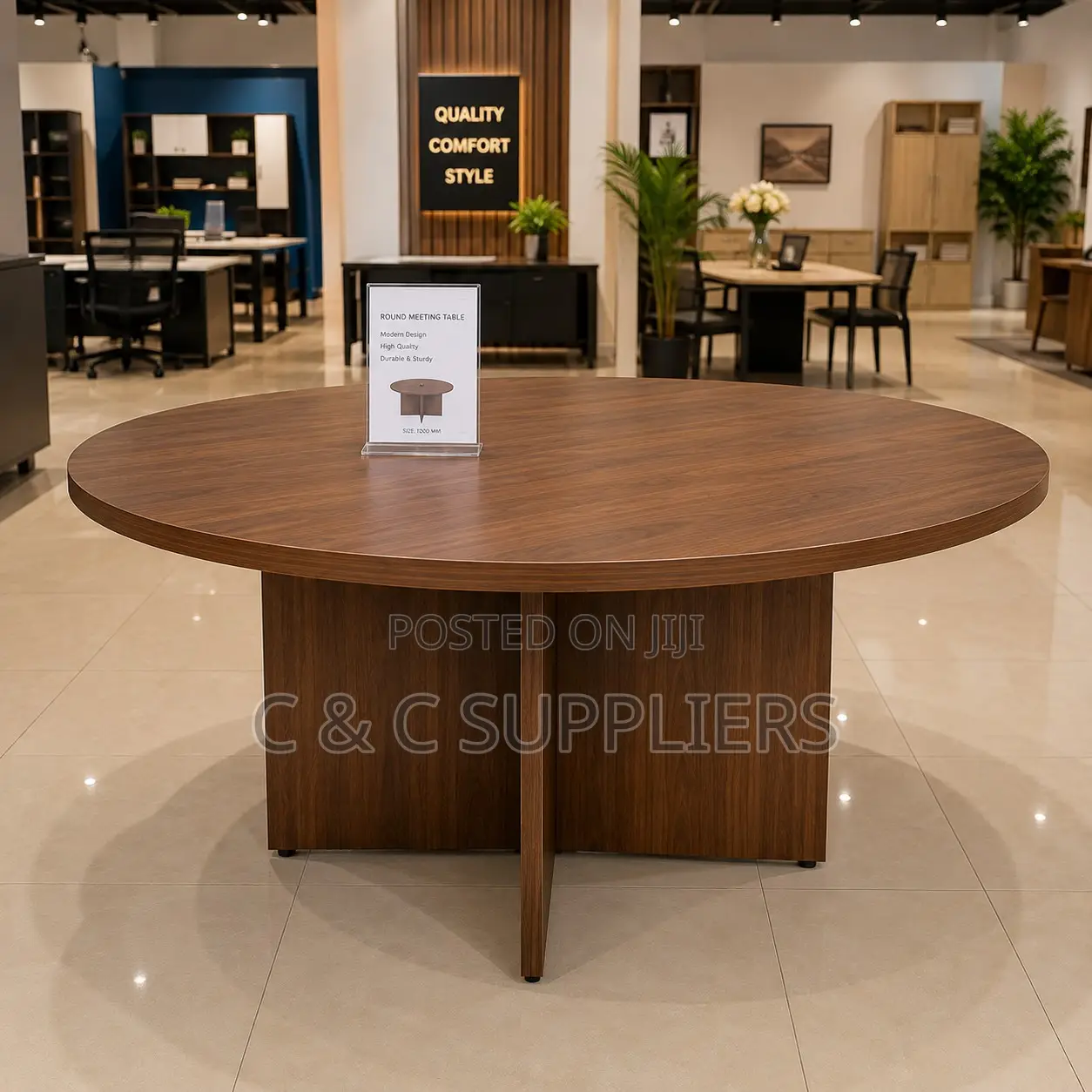 Customized Round Meeting Table