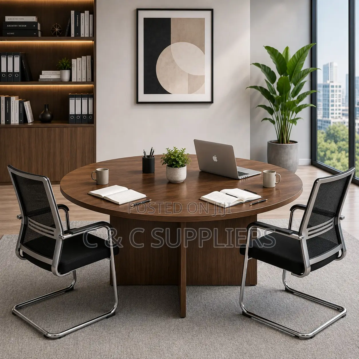 Customized Round Meeting Table
