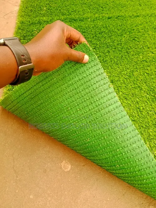 Grass Carpet With a Smooth Texture