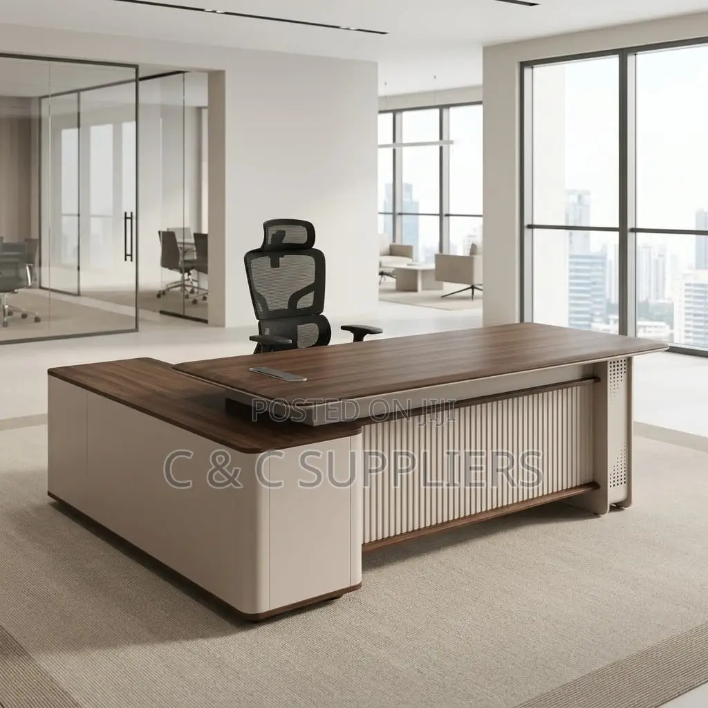 CEO Imported L-Shaped Table-1600mm