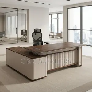 CEO Imported L-Shaped Table-1600mm