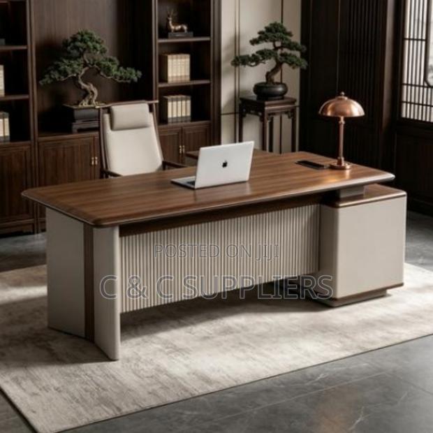 CEO Imported L-Shaped Table-1600mm - thumbnail 3