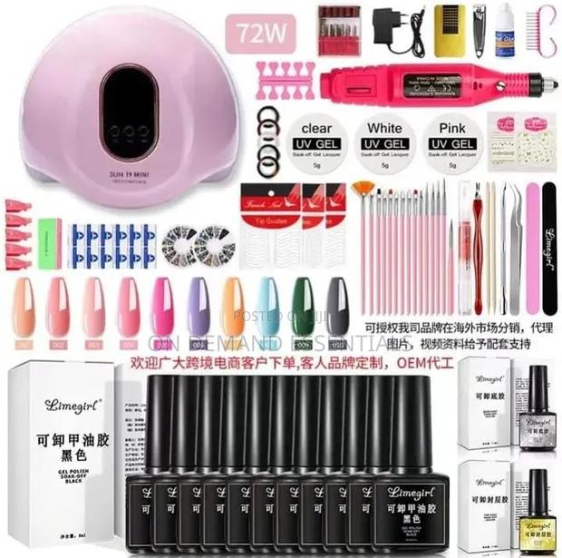 New Professional Nail Polish Kit Set