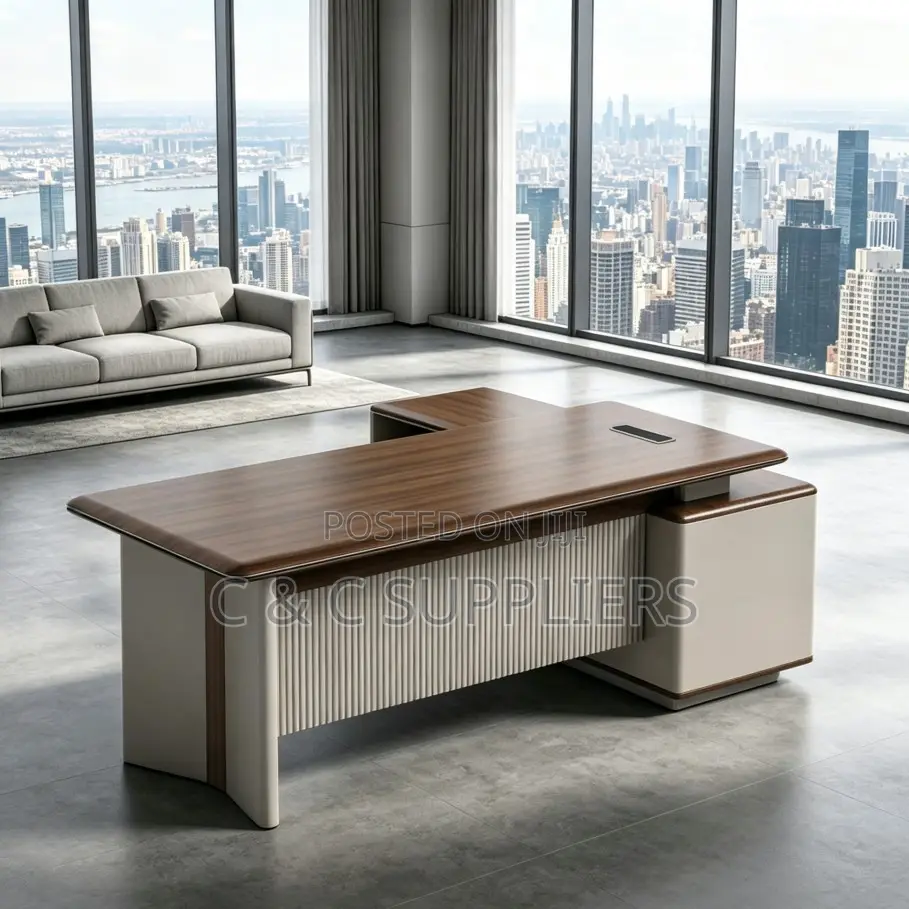 CEO Imported L-Shaped Table-1600mm