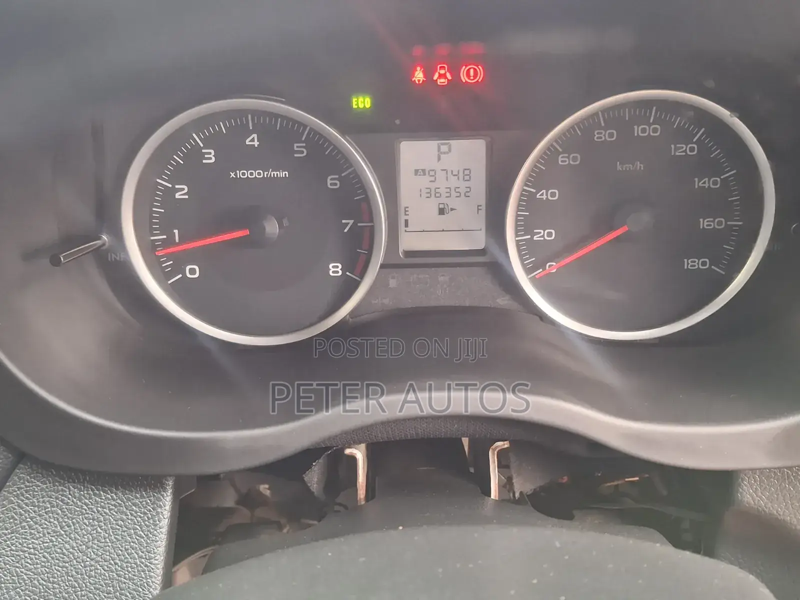 Subaru Impreza 2012 Black