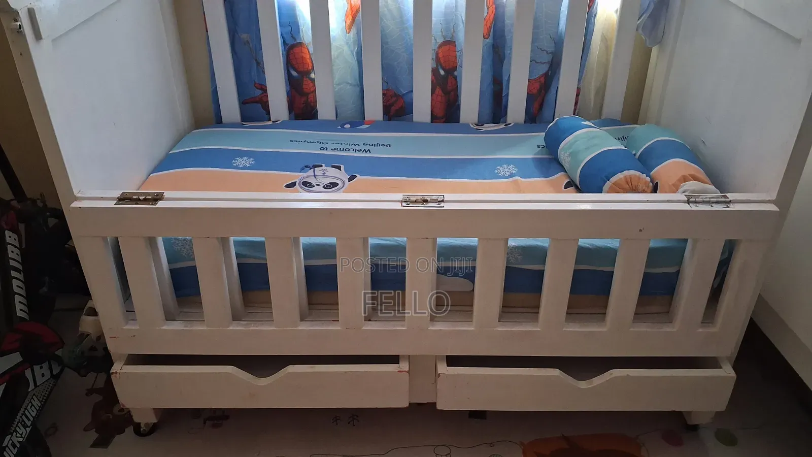 Convertible Baby Bed With Mattress