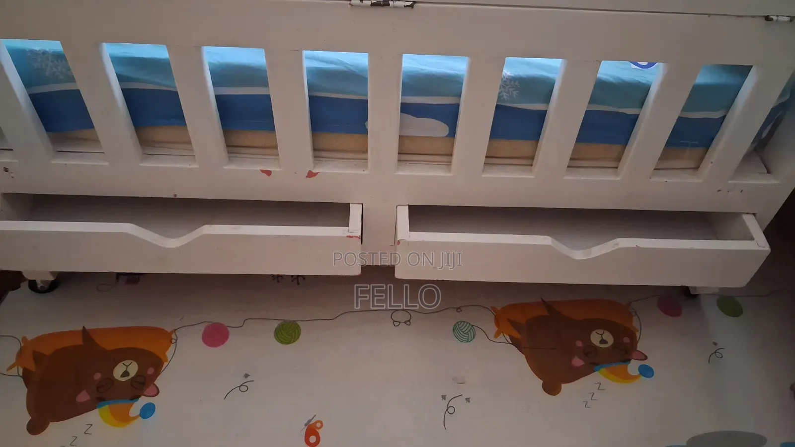 Convertible Baby Bed With Mattress