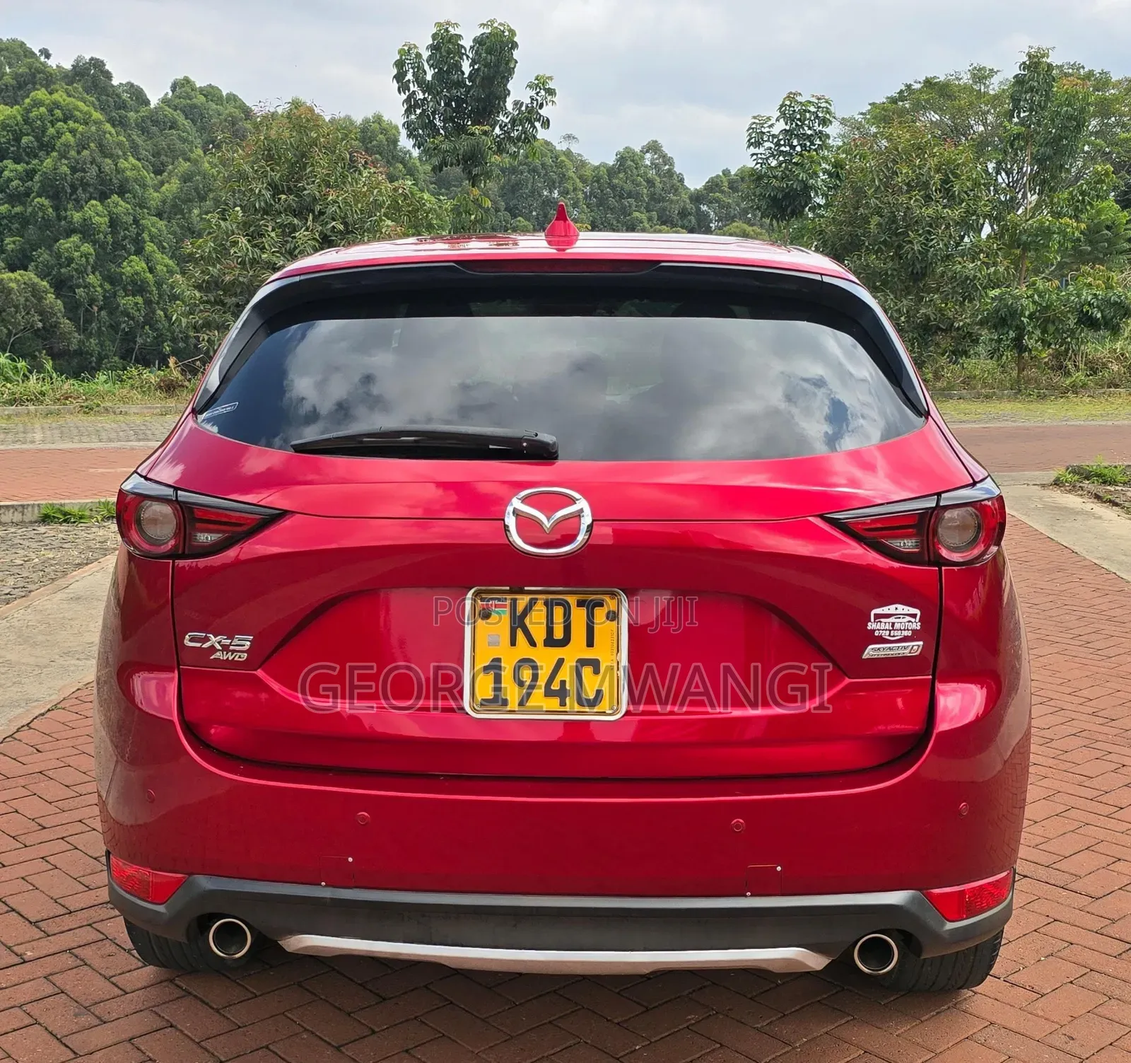 Mazda CX-5 2017 Red