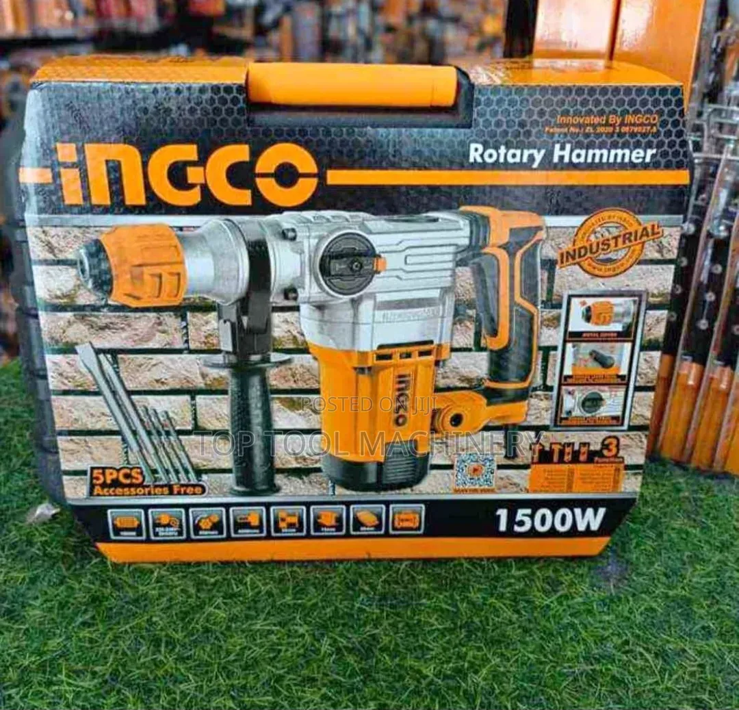 High Grade Ingco 1500w Electric Rotary Hammer