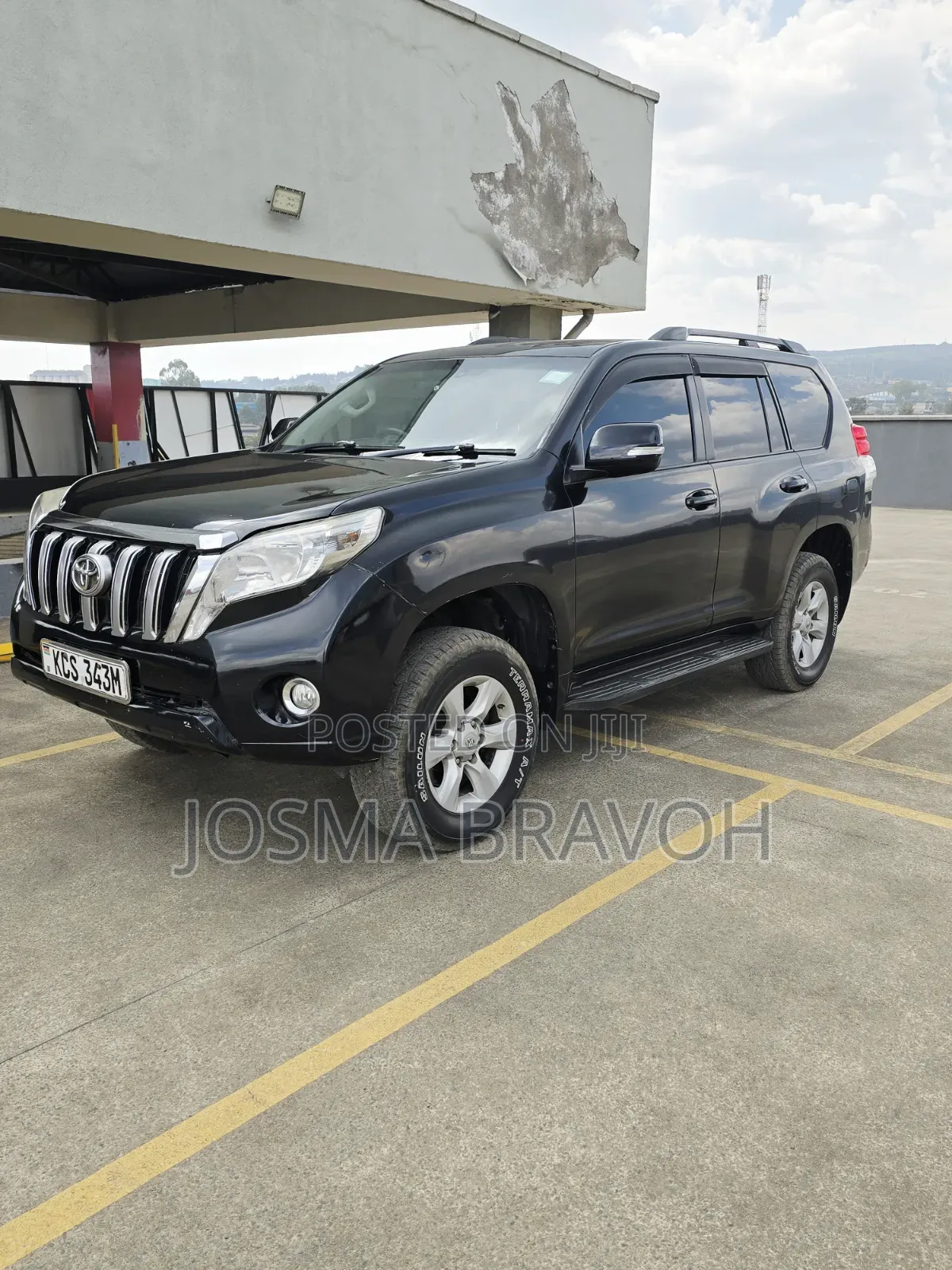 Toyota Land Cruiser Prado 2012 Black