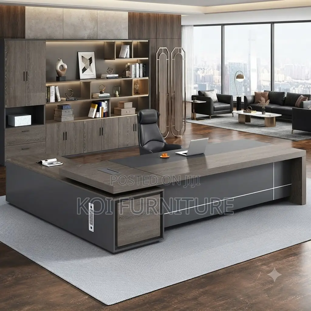 Office Desk; 1.6 Meter Premium Construction Executive Office Desk