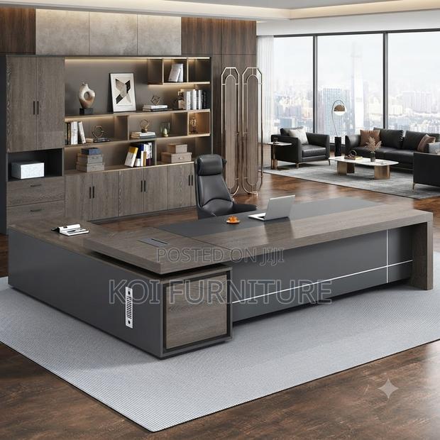 Office Desk; 1.6 Meter Premium Construction Executive Office Desk