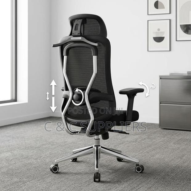 Modern Orthopedic Mesh Boss Chair - thumbnail 3