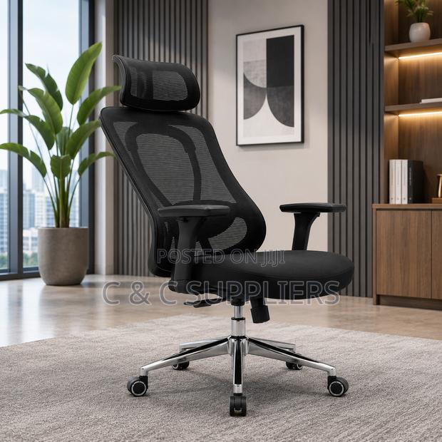 Modern Orthopedic Mesh Boss Chair - thumbnail 6