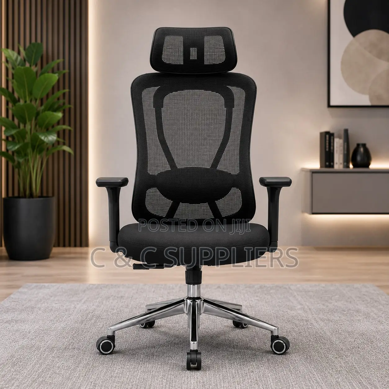 Modern Orthopedic Mesh Boss Chair