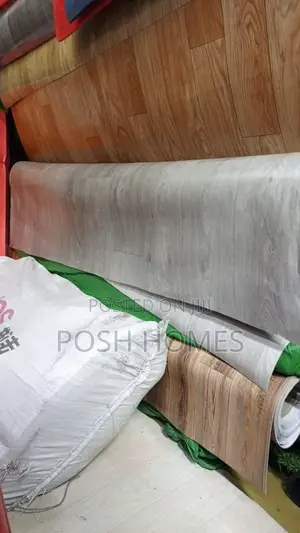 Vinyl Mkeka Carpet Grey