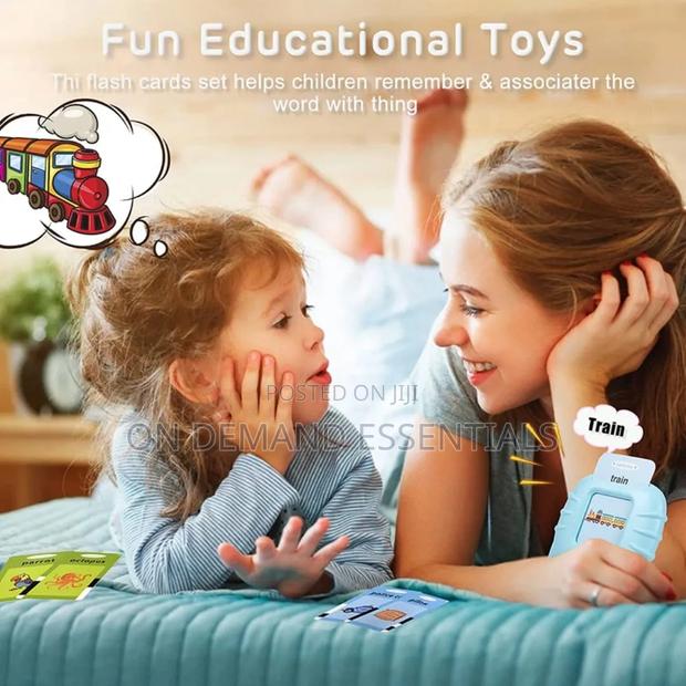 Educational Talking Flash Cards Learning English Machine - thumbnail 3