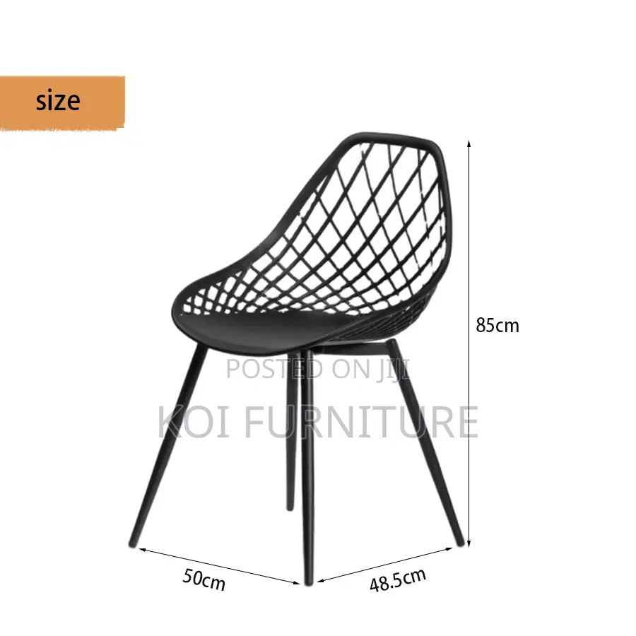 Dining Chairs; Modern Plastic Style Home Kitchen Dining Chairs