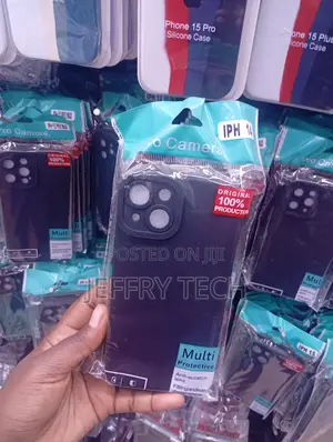 IPH 14 PRO MAX Shock-Absorbent TPU or Silicone Cover